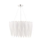 Phillipa 3 Light Pendant White Ceramic