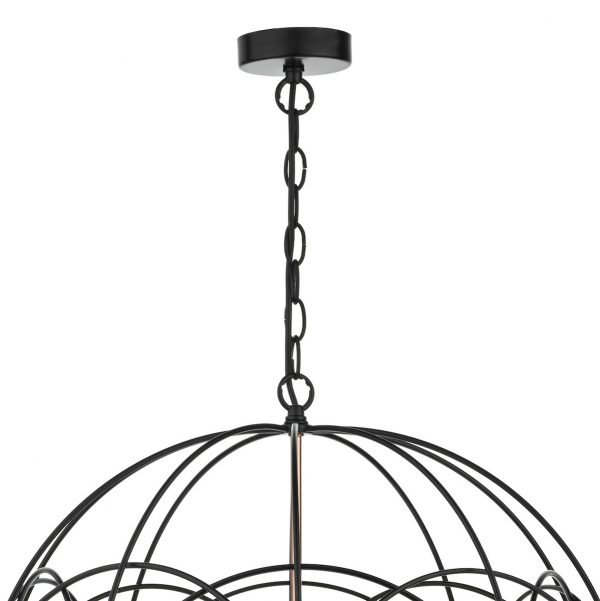 Phoenix 5lt Pendant Black & Copper - Image 3