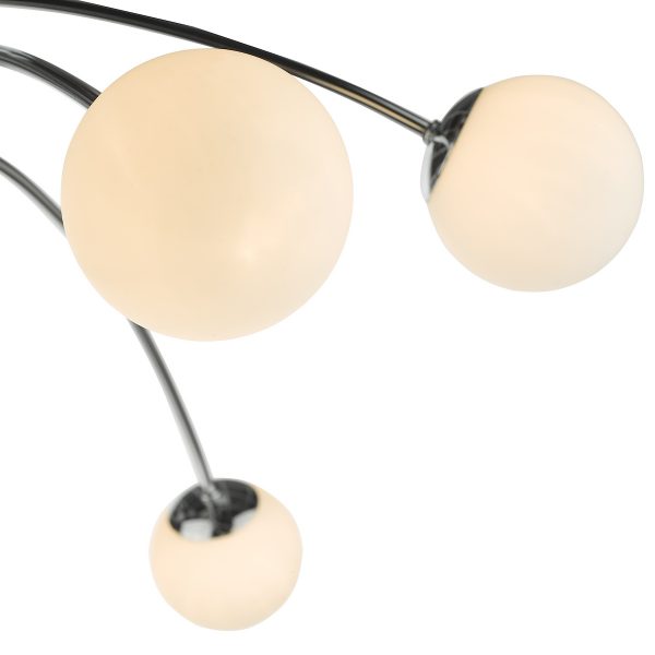 Puglia 6lt Semi Flush Polished Chrome Opal Glass - Image 4