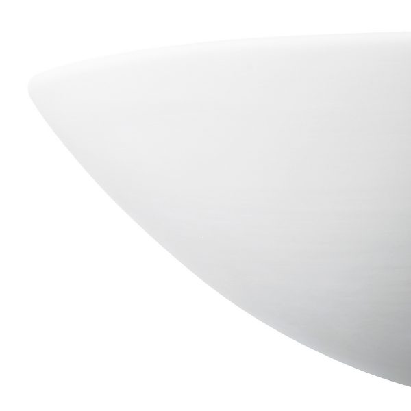 Radius Ceramic Wall Washer White Unglazed - Image 2