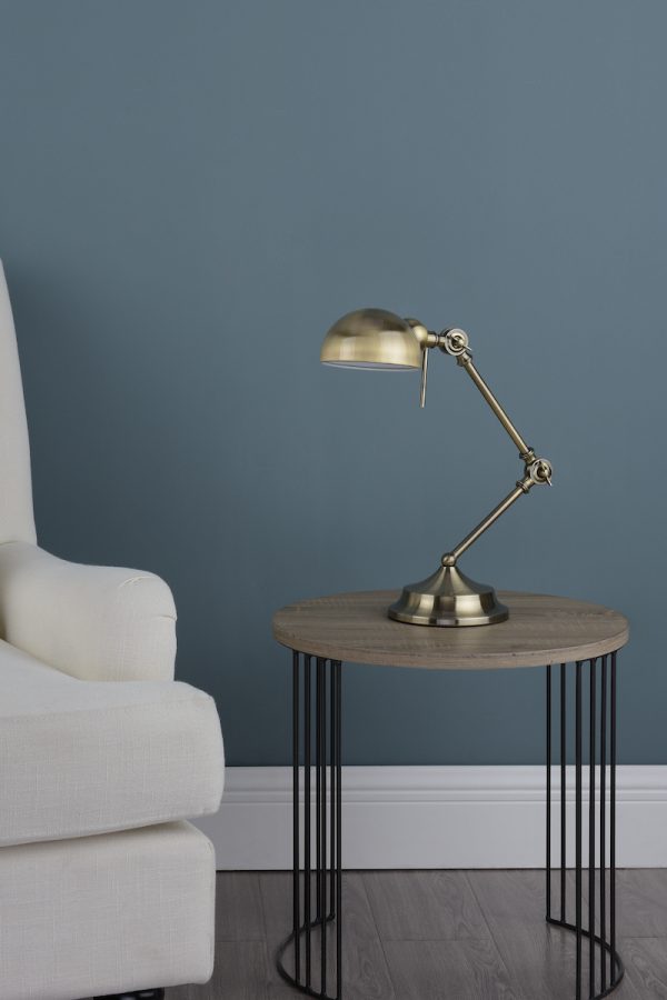 Ranger Task Table Lamp Antique Brass - Image 6