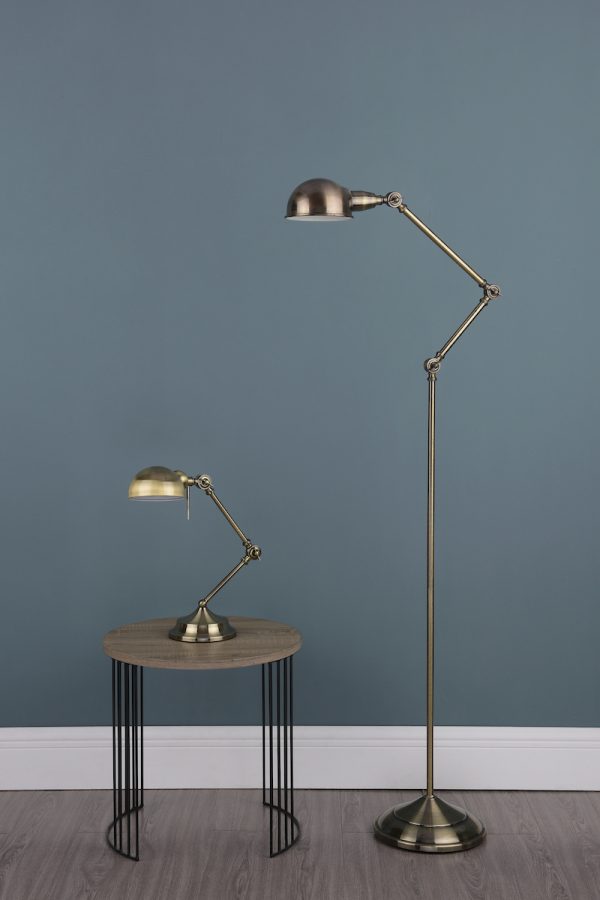 Ranger Task Table Lamp Antique Brass - Image 8