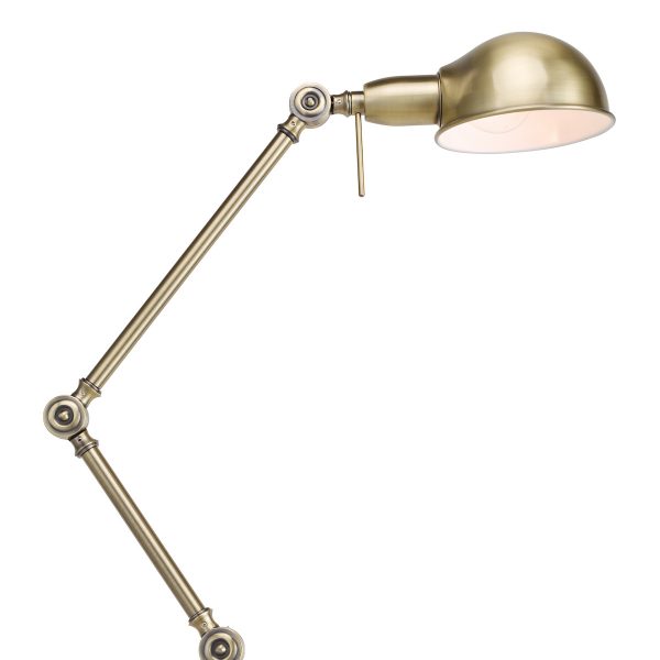 Ranger Floor Lamp Antique Brass - Image 3