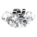 Rawley 4 Light Flush Polished Chrome 40cm