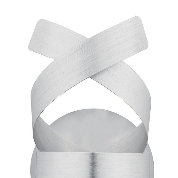 Rawley Wall Light Brushed Aluminium - Image 2