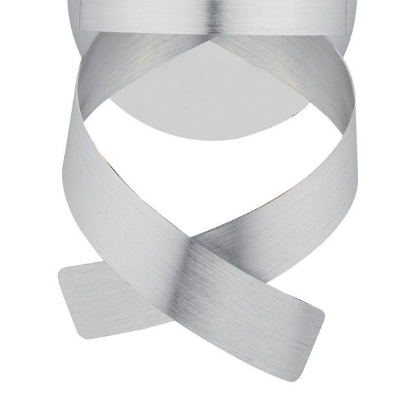 Rawley Wall Light Brushed Aluminium - Image 3