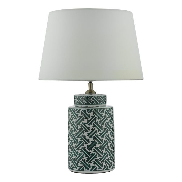 Reese Table Lamp Green Print Base Only - Image 3