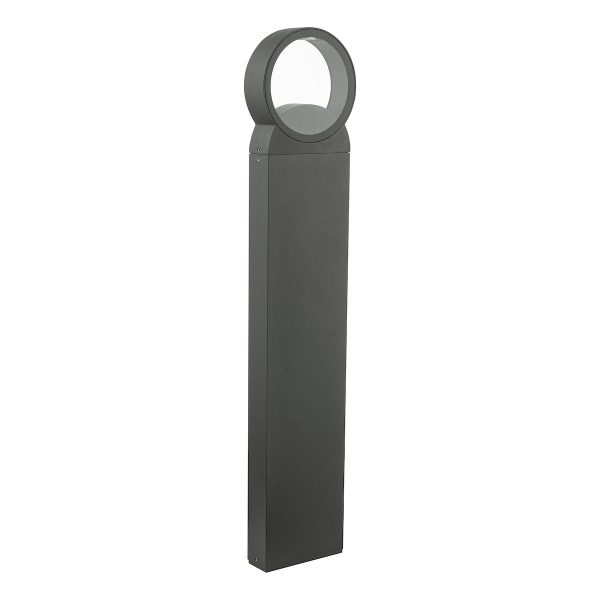 Reon Outdoor Post With Round Light Anthracite IP65 LED - Image 2