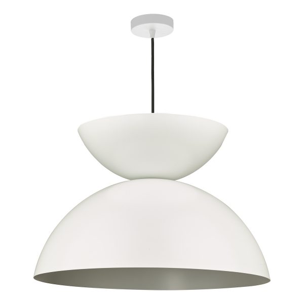 Riya Pendant Matt White - Image 2