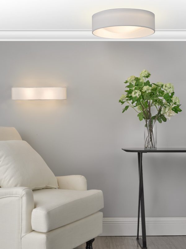 Ronda 2 Light Wall Light Ivory - Image 5