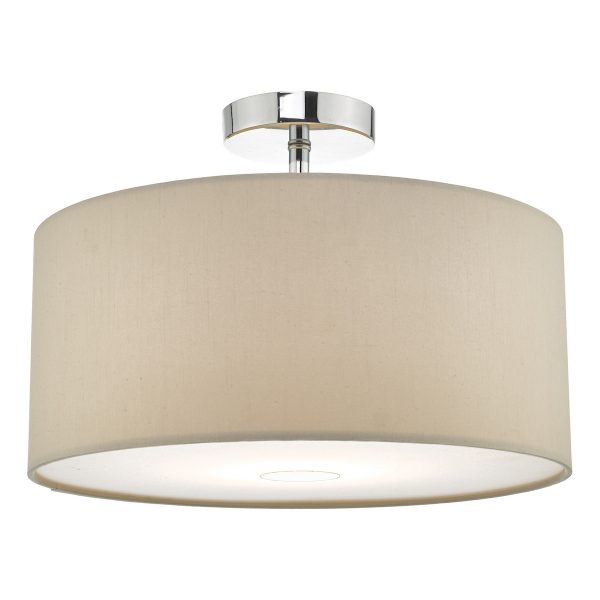 Ronda Ecru Faux Silk Easy Fit Shade 40cm - Image 2