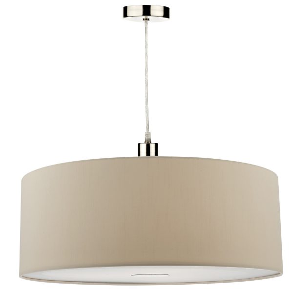 Ronda Ecru Faux Silk Easy Fit Shade 60cm