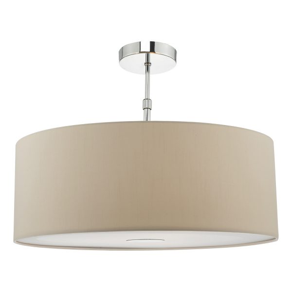 Ronda Ecru Faux Silk Easy Fit Shade 60cm - Image 2