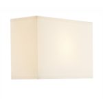 Piza Cream Cotton Rectangle Shade 24cm