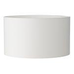 Tuscan Ivory Cotton Drum Shade 40cm