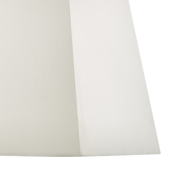 S1101 Ivory Faux Silk Tapered Square Shade 37cm - Image 4