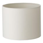 Ferrara Ivory Cotton Drum Shade 15cm