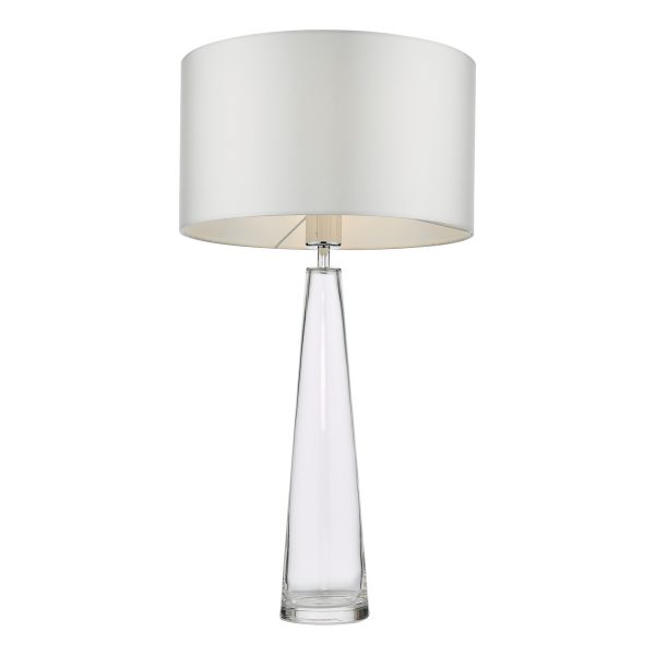 Samara Table Lamp Clear Glass Base Only - Image 3