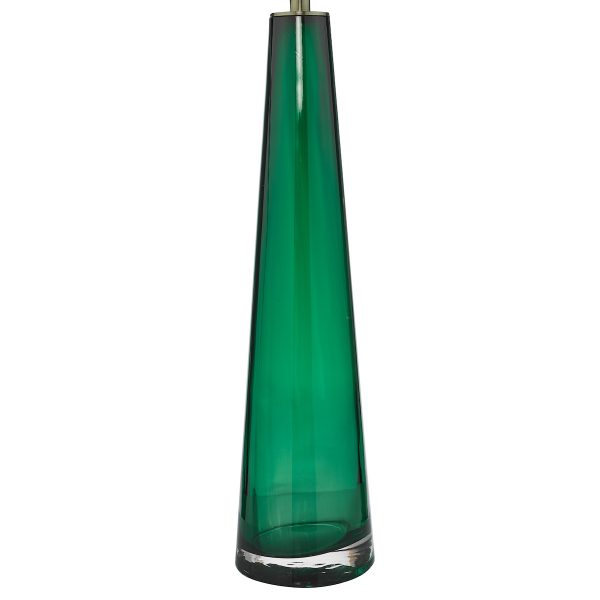 Samara Table Lamp Green Glass Base Only - Image 4