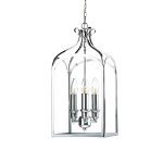 Senator 3 Light Pendant Polished Chrome