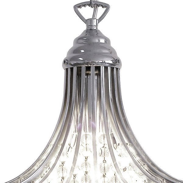 Suri 1 Light Pendant Crystal Polished Chrome - Image 2
