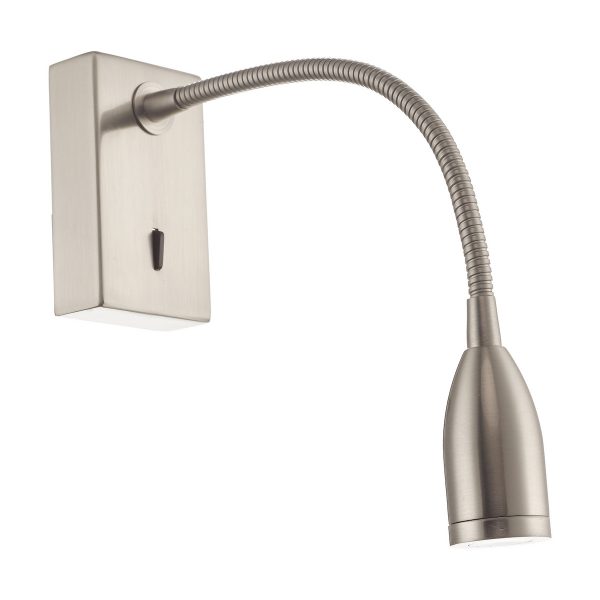 Tadley Wall Light Satin Nickel LED - Image 2
