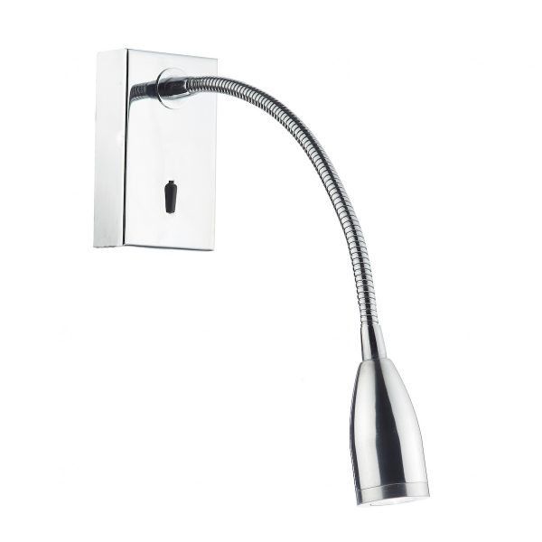 Tadley Wall Bracket Polished Chrome LED - Image 2