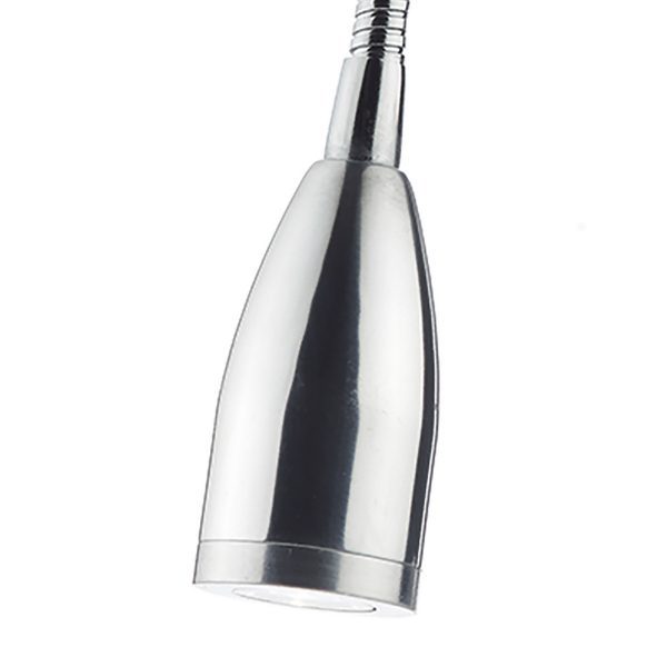 Tadley Wall Bracket Polished Chrome LED - Image 3