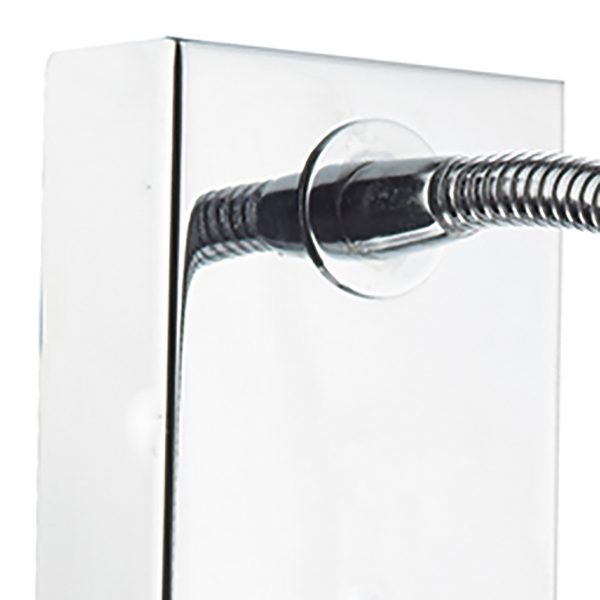 Tadley Wall Bracket Polished Chrome LED - Image 4