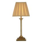 Taylor Table Lamp Antique Brass With Shade