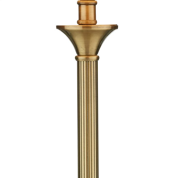 Taylor Table Lamp Antique Brass With Shade - Image 3