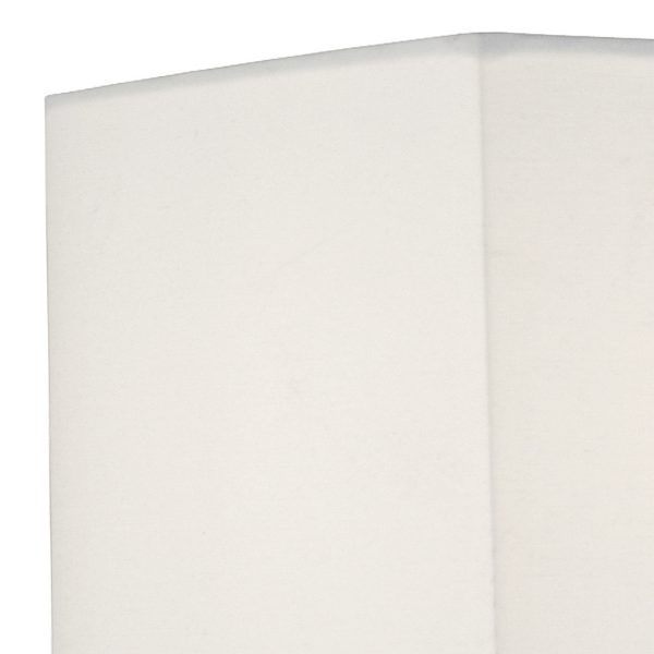 Tibet Wall Bracket Satin Chrome complete with Shade - Image 4