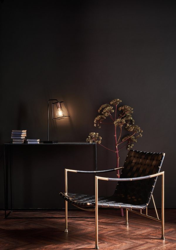 Tower Table Lamp Black & Copper - Image 5