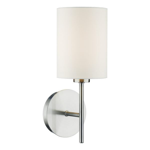 Tuscan Single Wall Bracket Base Only Satin Chrome