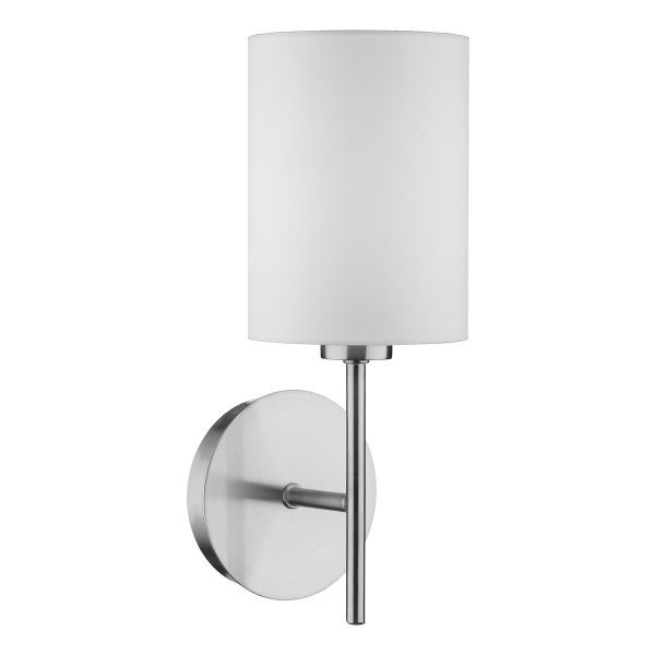 Tuscan Single Wall Bracket Base Only Satin Chrome - Image 2
