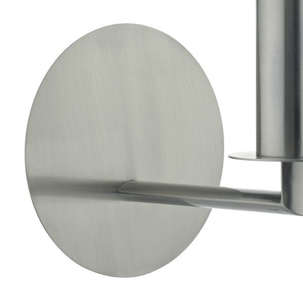 Tyler Wall Light Satin Nickel Fitting Only - Image 3