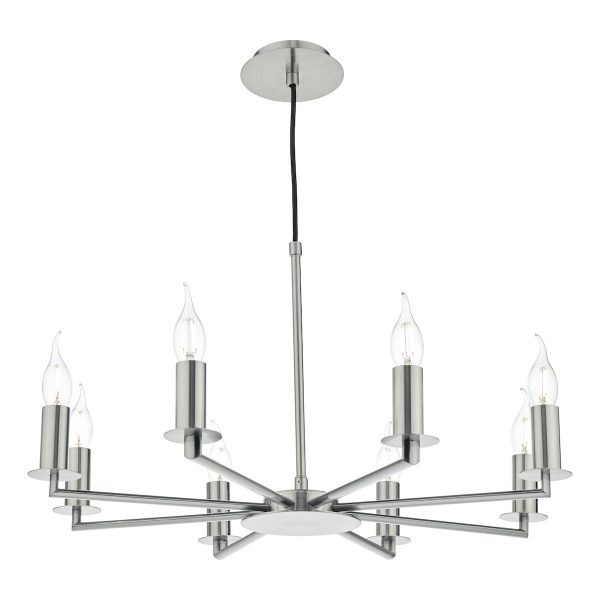 Tyler 8lt Pendant Satin Nickel Fitting Only