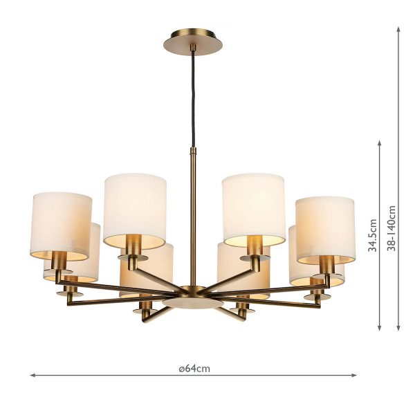 Tyler 8lt Pendant Bronze Fitting Only - Image 6