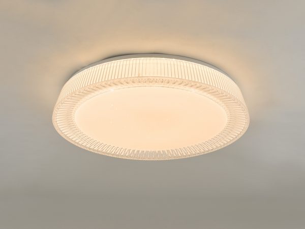Udell Flush Faceted Acrylic LED - Image 3