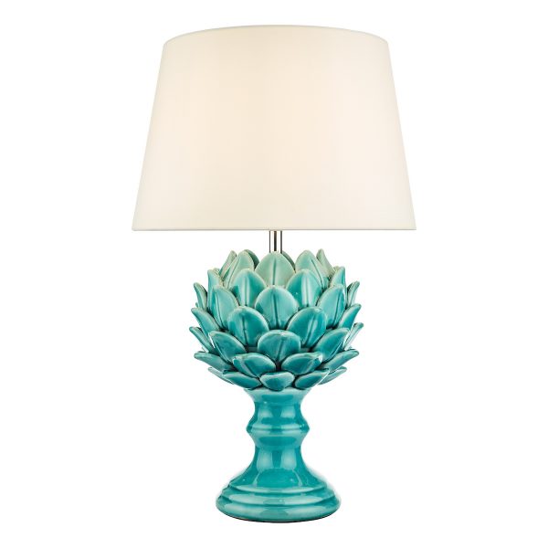 Violetta Table Lamp Blue Ceramic Base Only