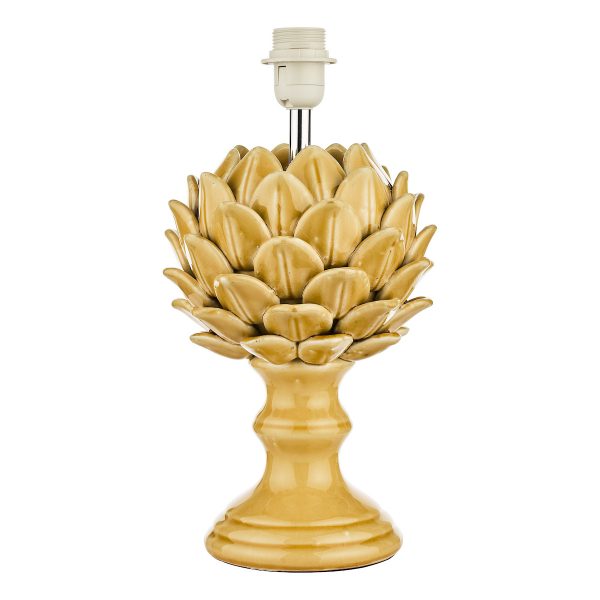 Violetta Table Lamp Yellow Ceramic Base Only - Image 3