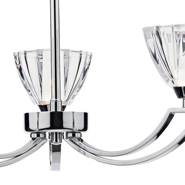 Vito 3 Light Semi Flush Polished Chrome - Image 4