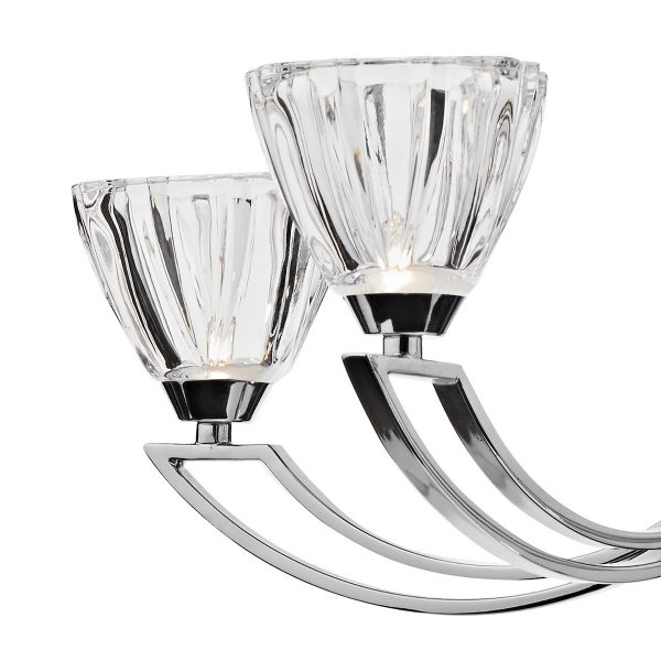 Vito 5 Light Semi Flush Polished Chrome - Image 3