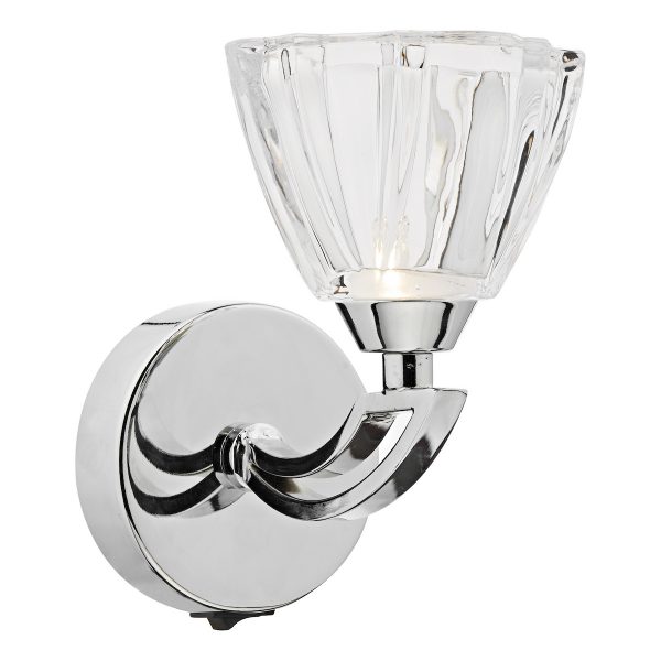 Vito Single Wall Bracket Polished Chrome