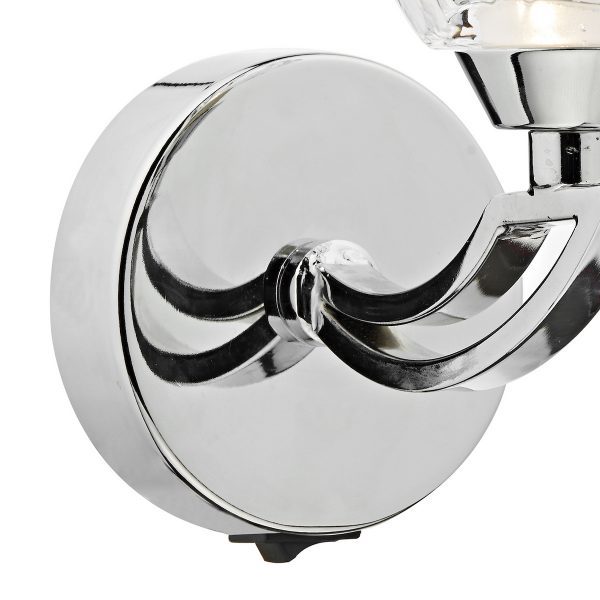 Vito Single Wall Bracket Polished Chrome - Image 3