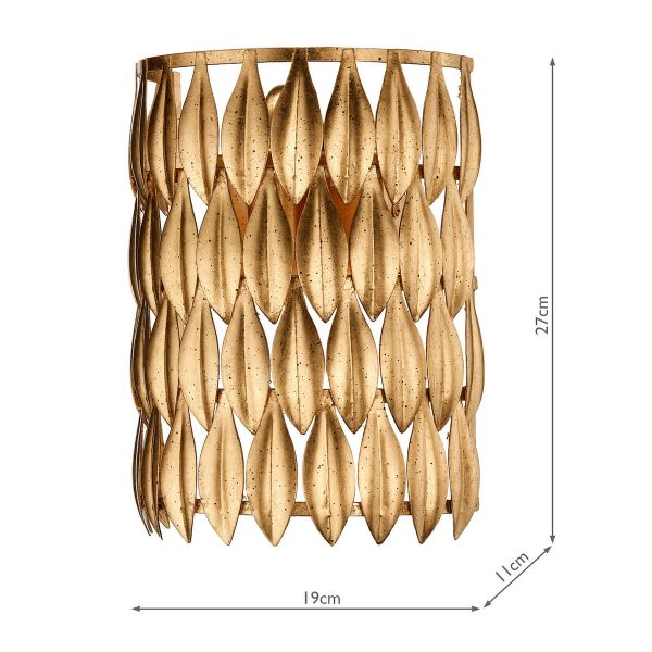 Volcano Wall Light Gold - Image 5