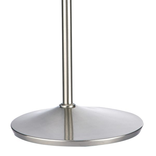 Wellington Task Floor Lamp Satin Chrome LED - Image 2
