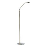 Wellington Task Floor Lamp Antique Brass LED