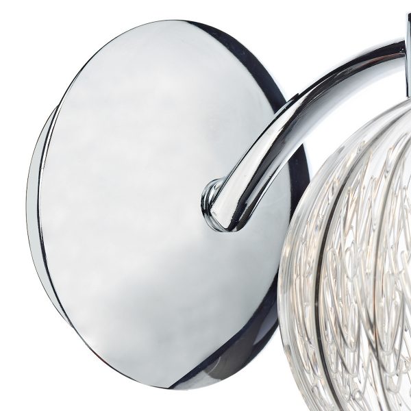Yasmin Single Wall Bracket Polished Chrome - Image 3