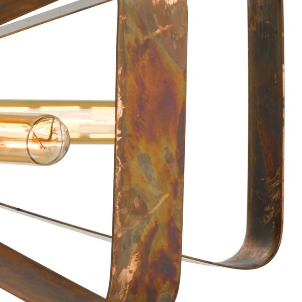 Yavanna Industrial 5 Light Pendant Oiled Copper - Image 5